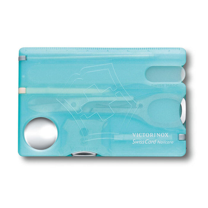 Victorinox V-0.72 40.T21 Taschenwerkzeug Swisscard Nailcare, Hellblau