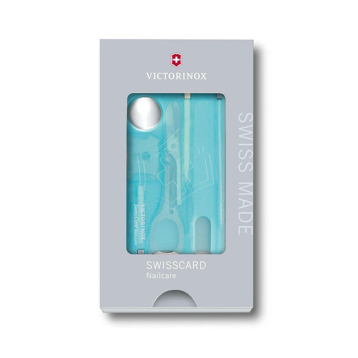 Victorinox V-0.72 40.T21 Taschenwerkzeug Swisscard Nailcare, Hellblau