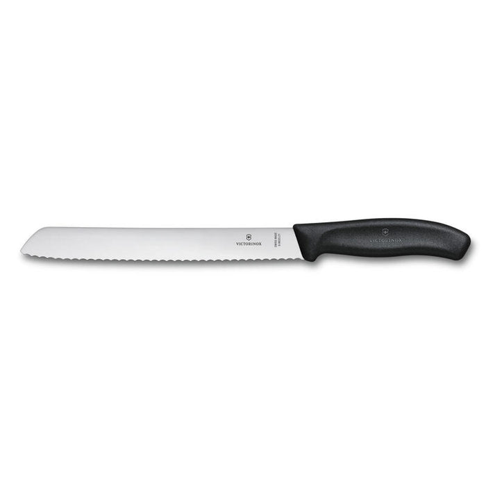 Victorinox V-6.86 33.21g Swiss Classic Brotmesser,21cm , Negro