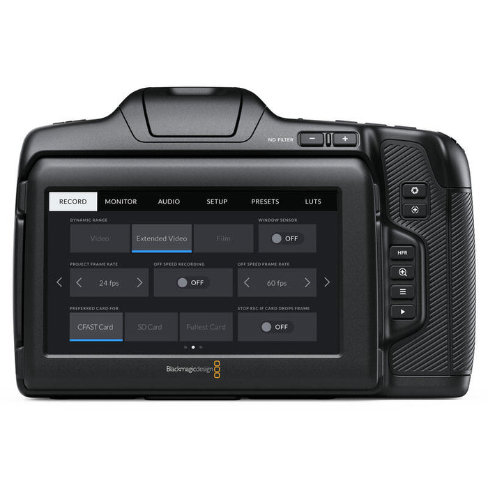 Videocamara  Blackmagic Pocket Cinema 6k