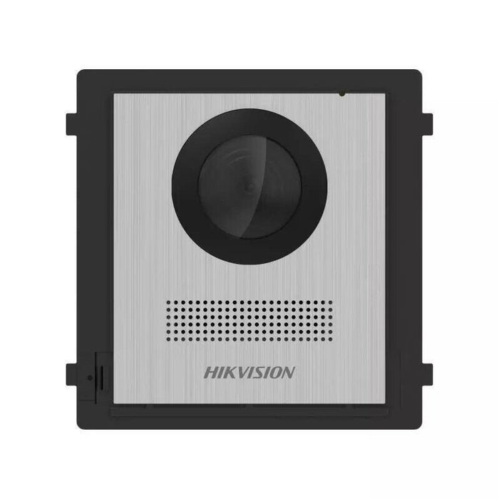 Videoportero Unidad Modular De Calle  2 Hilos Cámara 2mp Fisheye 2 Relés 4ch Alarma Hikvision