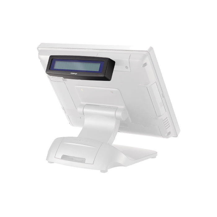 Visor Lcd 2 Líneas X 20 Caracteres, Usb, Negro, Para Equipos Xt 15"