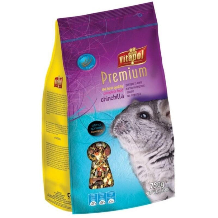 Vitapol Alimento Completo Para Chinchillas - 750 G