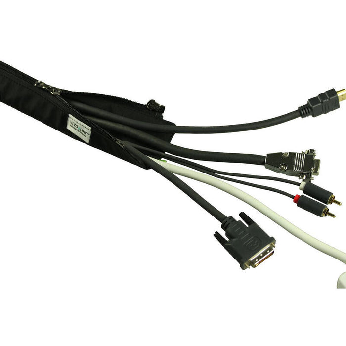 Vivolink Prozipsleeve4.5 Pasacables Negro