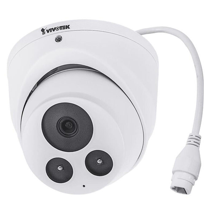 Vivotek C-Serie It9380-H Turret Fixed Domo Ip Camara 5mp, Outdoor, Ir, Poe,2,8mm