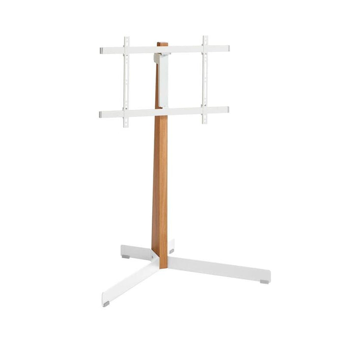 Vogel'S Tvs 3695 Wood & White Soporte De Pie Para Tv De 40" A 77"