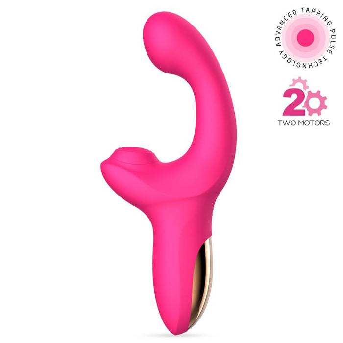 Volse Vibrador Triple Función Con Finger Y Pulsación Tapping