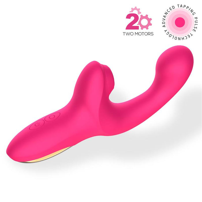 Volse Vibrador Triple Función Con Finger Y Pulsación Tapping