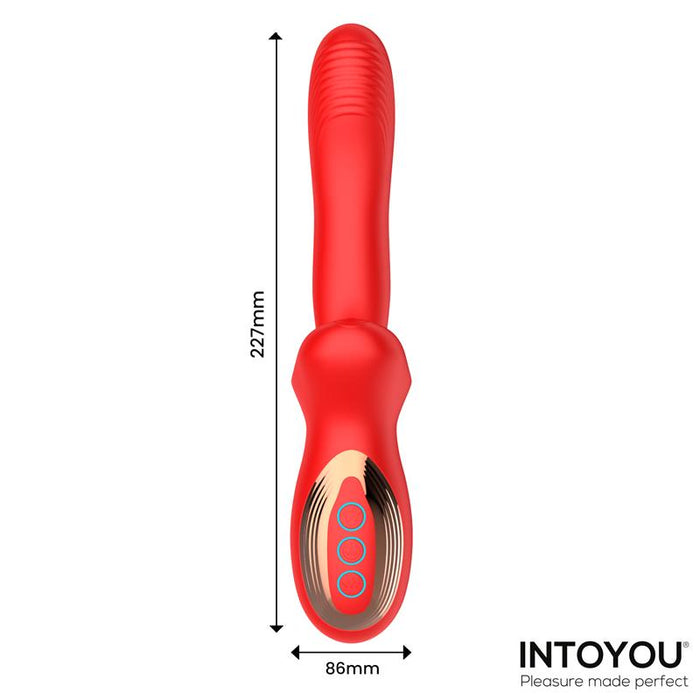 Vyron Vibrador Con Thrusting Y Biting (Mordisqueo)