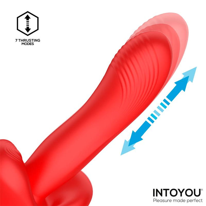 Vyron Vibrador Con Thrusting Y Biting (Mordisqueo)