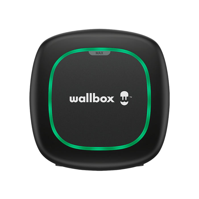 Wallbox Pulsar Max Electric Vehicle Charge, 7 Meter Cable Type 2, 22kw, Dc Leakage + Ocppp, Black