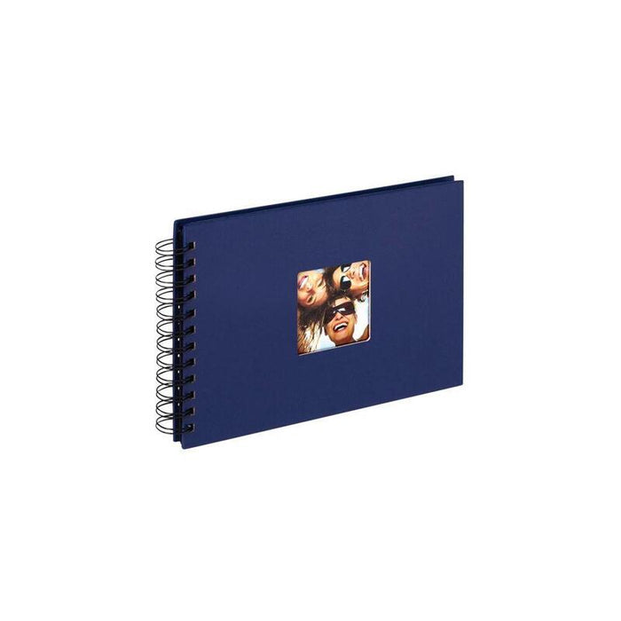 Walther Fun Espiral Azul 23x17 40 Paginas Negras Sa109l