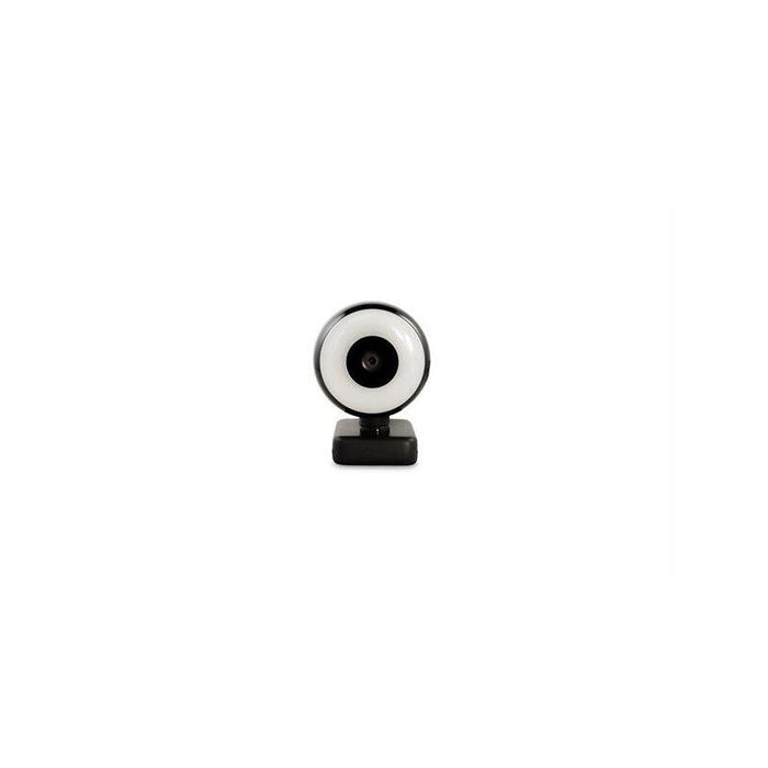 Wemiss Cm-A2 Stream Series With Ring Light Full Hd Webcam With 1/3"-Cmos Sensor  Black