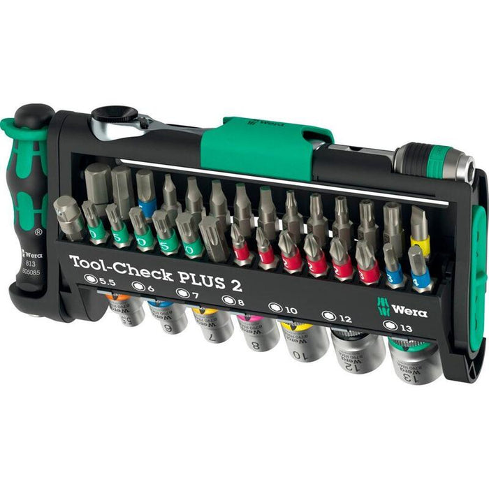 Wera 05049056001, Conjuntos De Bits Negro/Verde