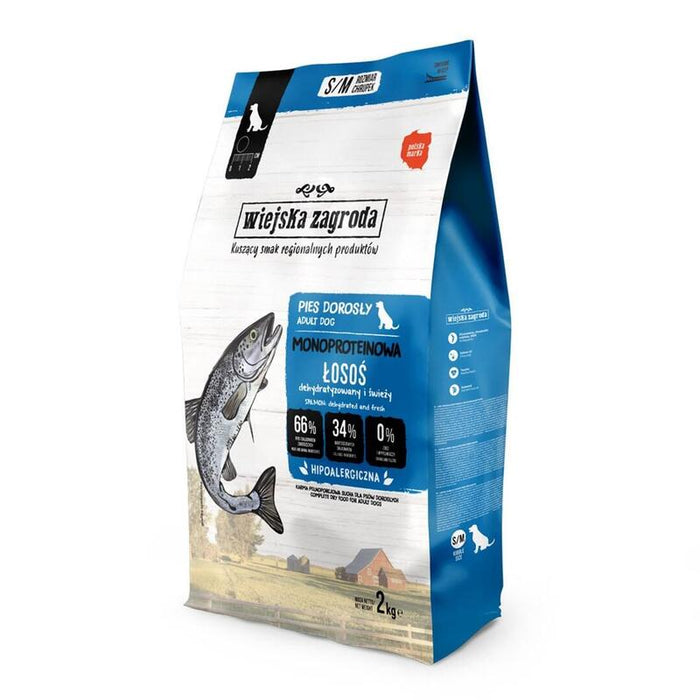 Wiejska Zagroda Monoprotein Salmon - Dry Dog Food - 2kg