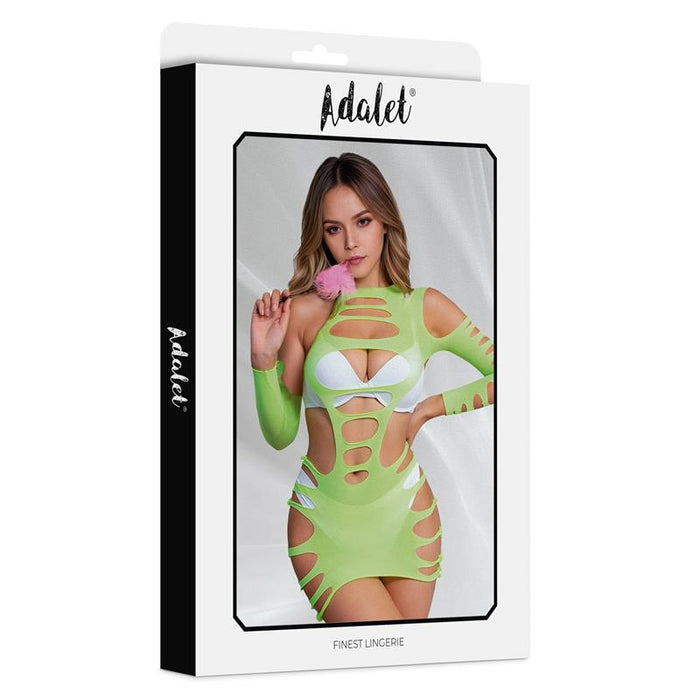 Willow Vestido Hollow-Out Amarillo Talla Única