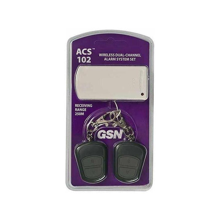 Wireless Alarm Kit 2 Channels  (1rx+2tx)