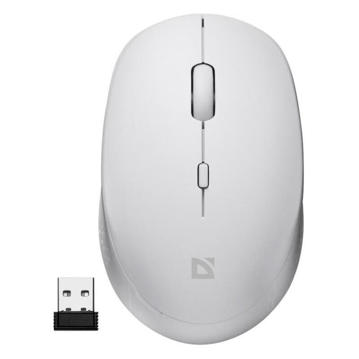 Wireless Mouse Silent C Lick Auris Mb-027 White