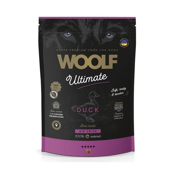 Woolf Ultimate Soft Kaczka Pólwilgotna Karma Para Perro 1kg
