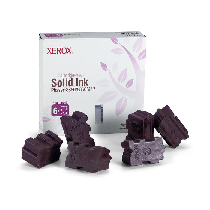 Xerox Tinta Sólida Genuina, Phaser 8860/8860mfp Magenta [6 Barras]