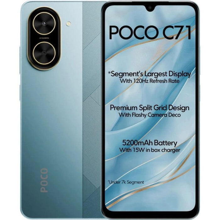 Xiaomi Poco C71 3gb/64gb Azul