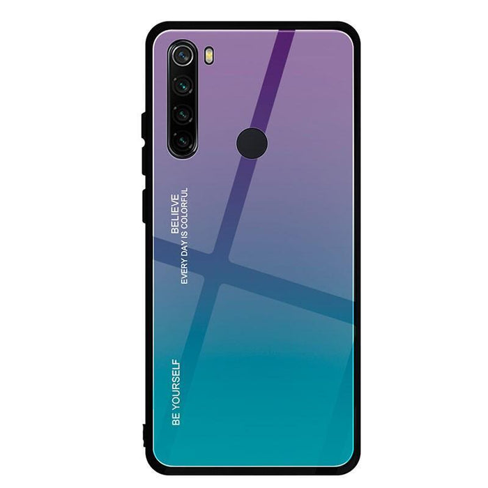 Xiaomi Redmi Note 8 Premium Protection Iridiscent Blue Funda