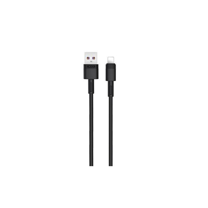 Xo Nb166 Cable Usb-A Macho A Lightning 5a - Carga + Transmision De Datos Alta Velocidad - Longitud 1m