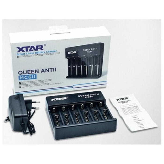 Xtar Cargador Pantalla Pequeña Lcd Baterias Ion-Li