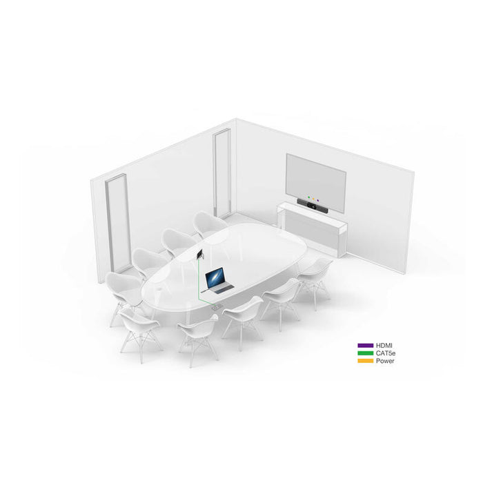 Yealink Meetingbar A30 + Ctp18 Touch Panel Sistema De Video Conferencia 8 Mp Ethernet Barra De Colaboración De Vídeo