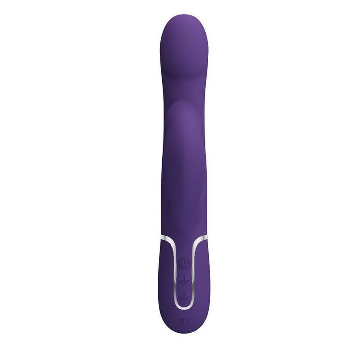 Pretty Love - Zalin Vibrador Rabbit Perlas 4 En 1 Morado