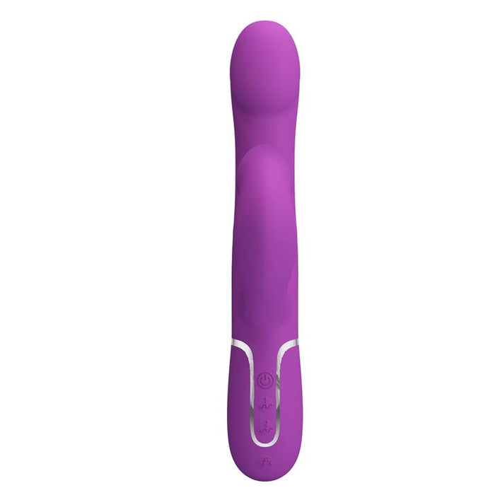 Pretty Love - Vibrador & Estimulador Multifunción 4 En 1 Morado