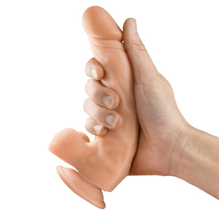 Zane Dildo Realista Con Testículos Natural 7,6 - 19.5 Cm