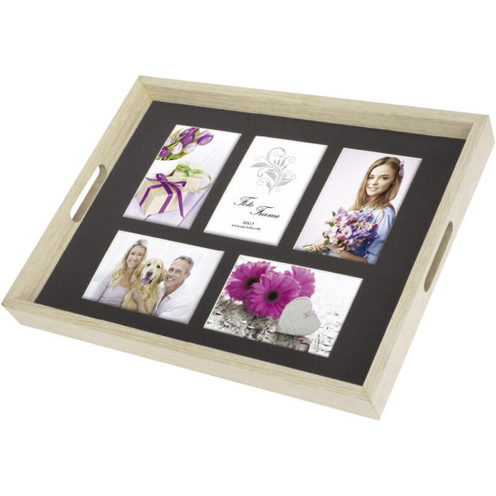 Zep Photo Tray Natural 45x35 Bandeja De Madera 5x10x15 W0099