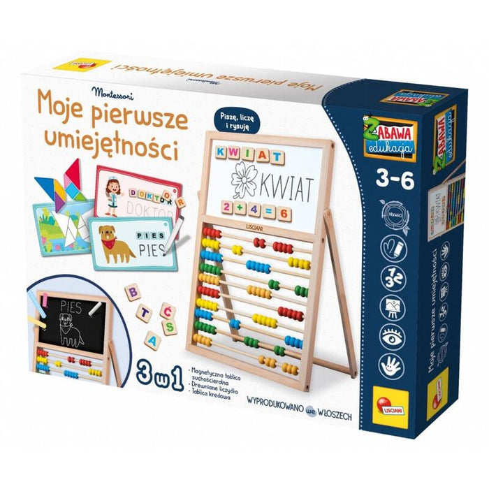 Zestaw Edukacyjny Montessori Moje Pierwsze Umiejetnsci