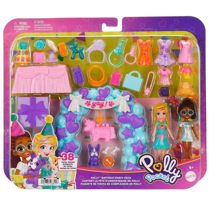 Zestaw Figurek Polly Pocket Urodzinowe Przyjecie