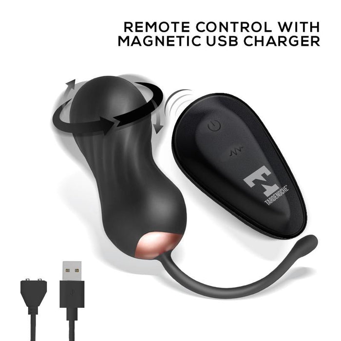 Zigzag Huevo Vibrador Con Control Remoto Usb Función Zigzageante Usb Silicona