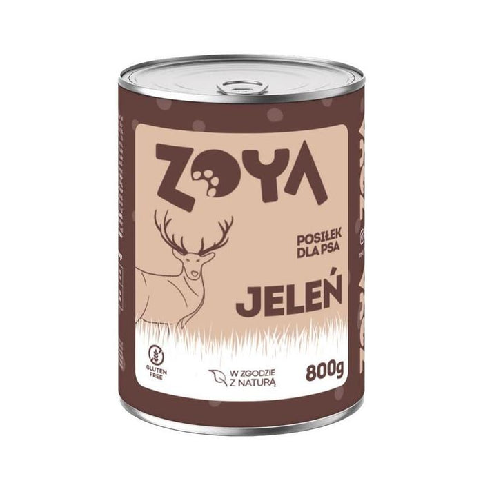 Zoya Deer - Comida Húmeda Para Perros - 800g