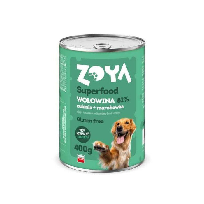 Zoya Superfood Beef - Comida Húmeda Para Perros - 400g