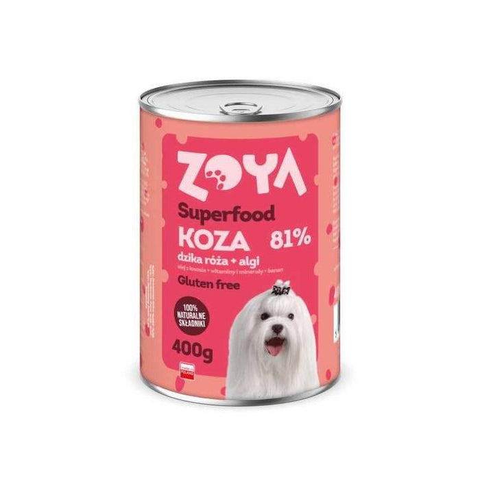 Zoya Superfood Goat - Comida Húmeda Para Perros - 400g