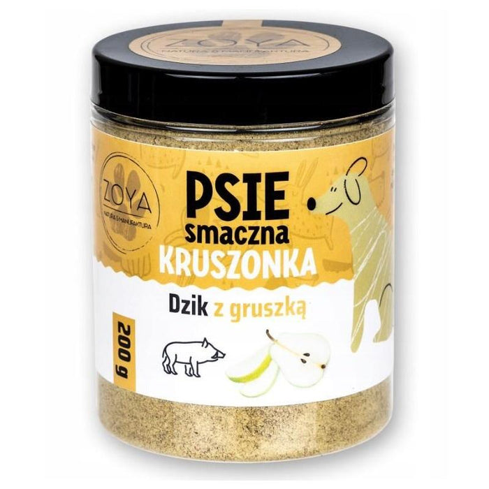 Zoya Wild Boar And Pear Crumble - Premio Para Perros - 200g