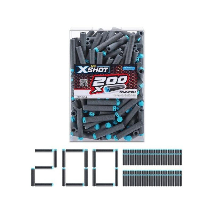 Zuru X-Shot Paquete De 200 Dardos De Recarga, Dart Blaster 36500